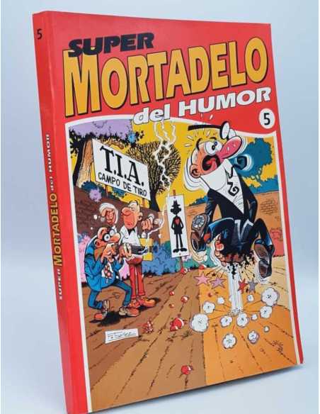 EXCELENTE ESTADO SUPER MORTADELO 5 DEL HUMOR RETAPADO EDICIONES B