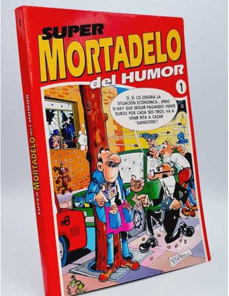 MUY BUEN ESTADO SUPER MORTADELO 1 DEL HUMOR RETAPADO EDICIONES B