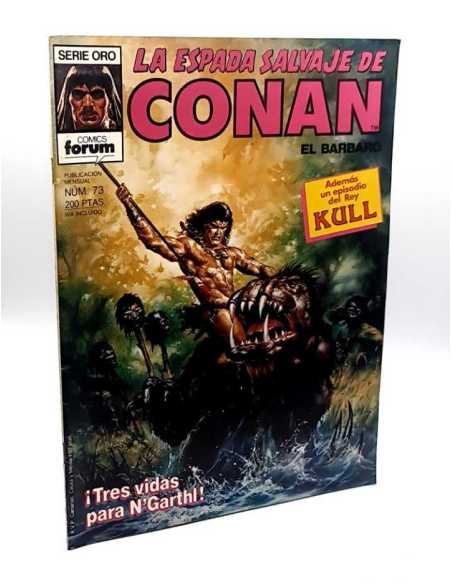 EXCELENTE ESTADO PRIMERA EDICION LA ESPADA SALVAJE DE CONAN 73 FORUN COMICS GRAPA