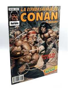 EXCELENTE ESTADO LA ESPADA SALVAJE DE CONAN 89 SERIE ORO...