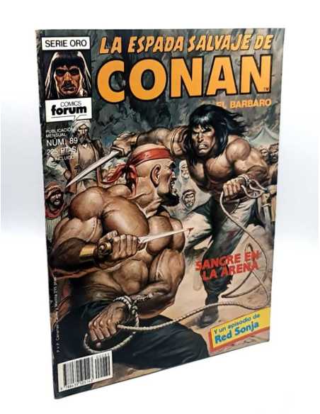 EXCELENTE ESTADO LA ESPADA SALVAJE DE CONAN 89 SERIE ORO FORUN COMICS GRAPA