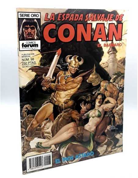 EXCELENTE ESTADO PRIMERA EDICION LA ESPADA SALVAJE DE CONAN 98 SERIE ORO FORUN COMICS GRAPA