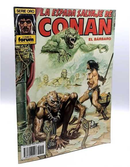 EXCELENTE ESTADO PRIMERA EDICION LA ESPADA SALVAJE DE CONAN 113 SERIE ORO FORUN COMICS GRAPA