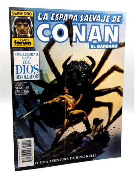 CASI EXCELENTE ESTADO LA ESPADA SALVAJE DE CONAN 118 SERIE ORO FORUM COMICS GRAPA