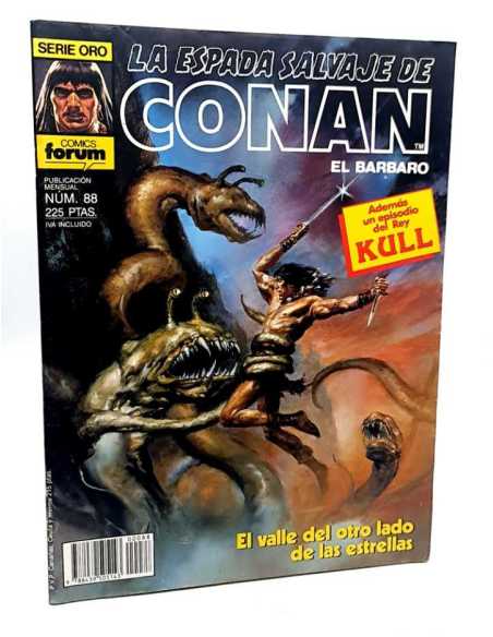 CASI EXCELENTE ESTADO PRIMERA EDICION LA ESPADA SALVAJE DE CONAN 88 SERIE ORO FORUM COMICS GRAPA
