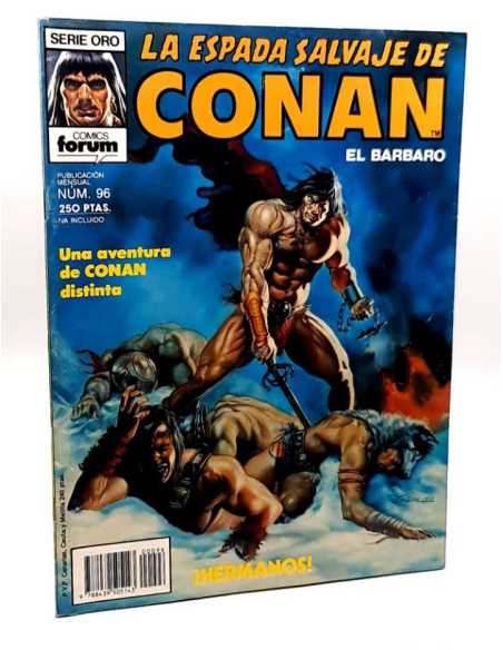 MUY BUEN ESTADO PRIMERA EDICION LA ESPADA SALVAJE DE CONAN 96 SERIE ORO FORUM COMICS GRAPA