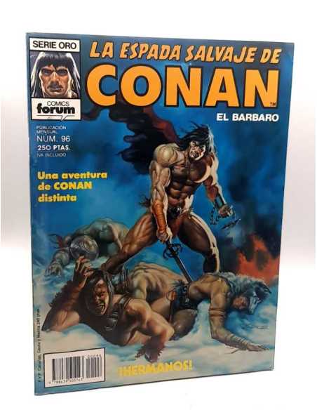MUY BUEN ESTADO PRIMERA EDICION LA ESPADA SALVAJE DE CONAN 96 SERIE ORO FORUM COMICS GRAPA