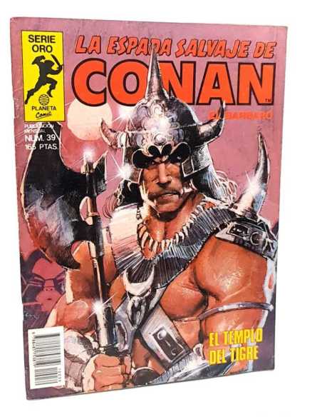 MUY BUEN ESTADO PRIMERA EDICION LA ESPADA SALVAJE DE CONAN 39 SERIE ORO FORUM COMICS GRAPA