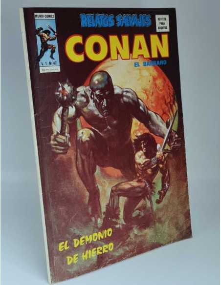 CASI EXCELENTE ESTADO RELATOS SALVAJES 42 EL DEMONIO DE HIERRO VOL1 GRAPA VOL.1 EDICIONES VERTICE