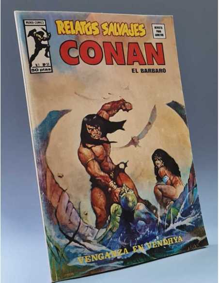 MUY BUEN ESTADO RELATOS SALVAJES CONAN 51 VENGANZA EN VENDHYA VOL1 GRAPA VOL.1 VERTICE