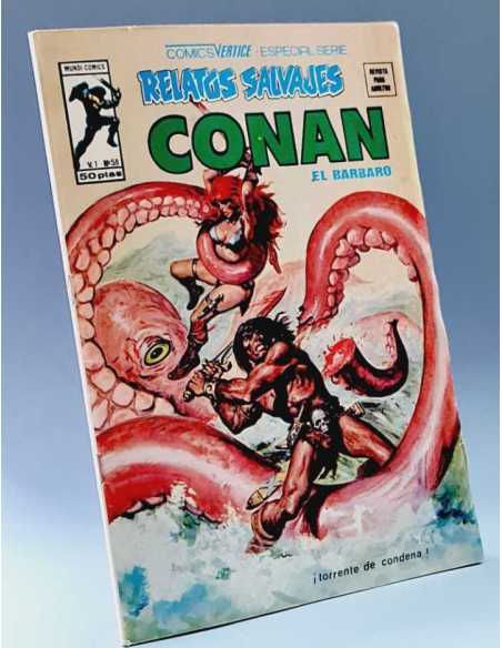 CASI EXCELENTE ESTADO RELATOS SALVAJES CONAN 58 TORRENTE DE CONDENA VOL1 GRAPA VOL.1 VERTICE