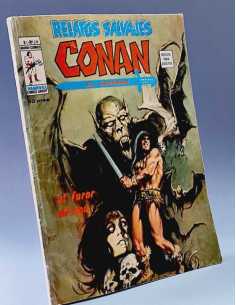 BUEN ESTADO RELATOS SALVAJES CONAN 28 EL FUROR DE ANU...