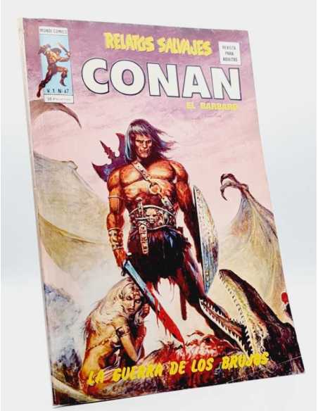 CASI EXCELENTE ESTADO RELATOS SALVAJES CONAN 47 LA GUERRA DE LOS BRUJOS VOL1 GRAPA VOL.1 VERTICE