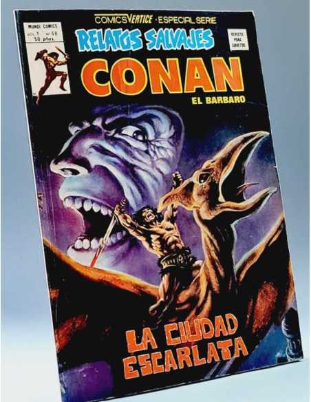 MUY BUEN ESTADO RELATOS SALVAJES CONAN 68 LA CIUDAD DE ESCARLATA VOL1 GRAPA VOL.1 VERTICE