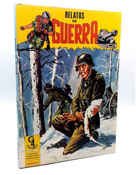 CASI EXCELENTE ESTADO RELATOS DE GUERRA 1 RETAPADO TOMO EDICIONES G4