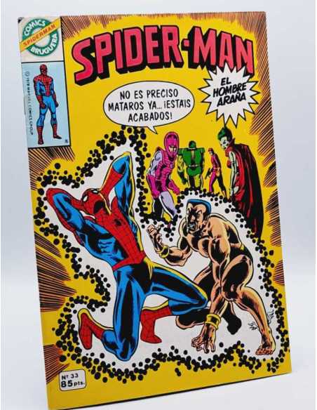 CASI EXCELENTE ESTADO SPIDERMAN 33 SPIDER-MAN COMICS BRUGUERA