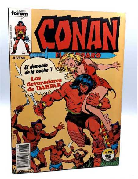 CASI EXCELENTE ESTADO CONAN EL BARBARO 28 VOL1 FORUM COMICS GRAPA VOL.1