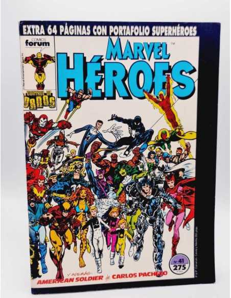 MUY BUEN ESTADO MARVEL HEROES 41 FORUM COMICS GRAPA