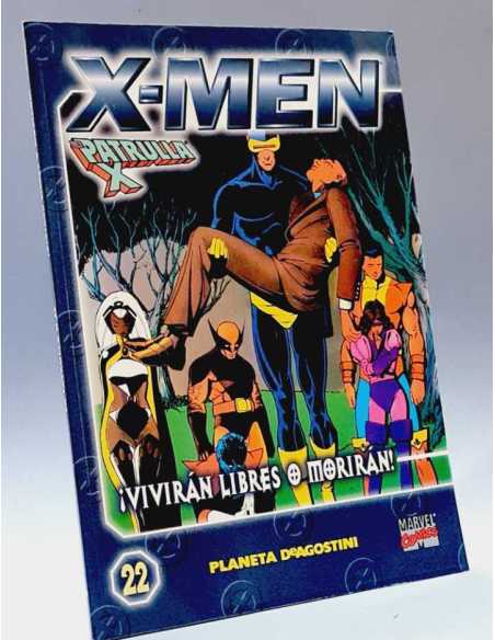 EXCELENTE ESTADO X-MEN 22 LA PATRULLA X VIVIRÁN LIBRES O MORIRÁN PLANETA COLECCIONABLE