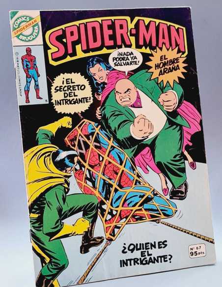 MUY BUEN ESTADO SPIDERMAN 67 QUIÉN ES EL INTRIGANTE GRAPA SPIDER-MAN COMICS BRUGUERA