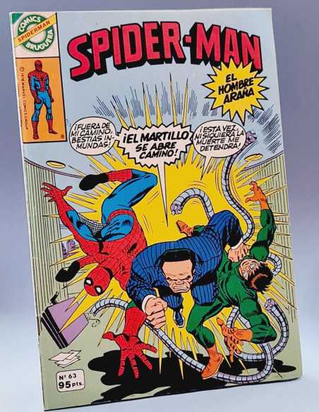 MUY BUEN ESTADO SPIDERMAN 63 EL HOMBRE ARAÑA GRAPA SPIDER-MAN COMICS BRUGUERA