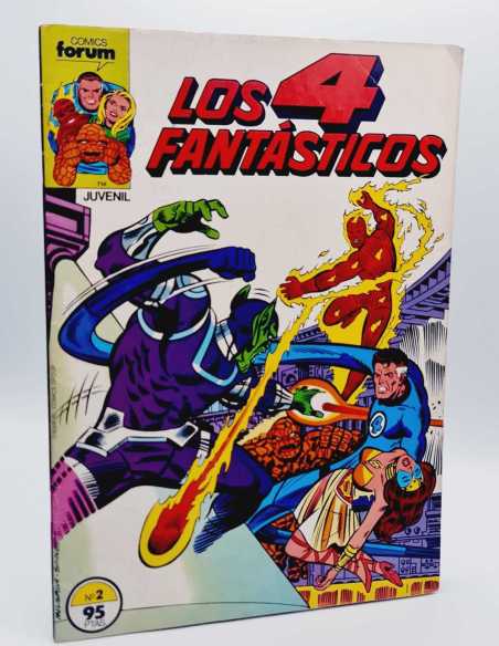 CASI EXCELENTE ESTADO LOS 4 FANTASTICOS 2 VOL1 FORUM COMICS GRAPA VOL.1