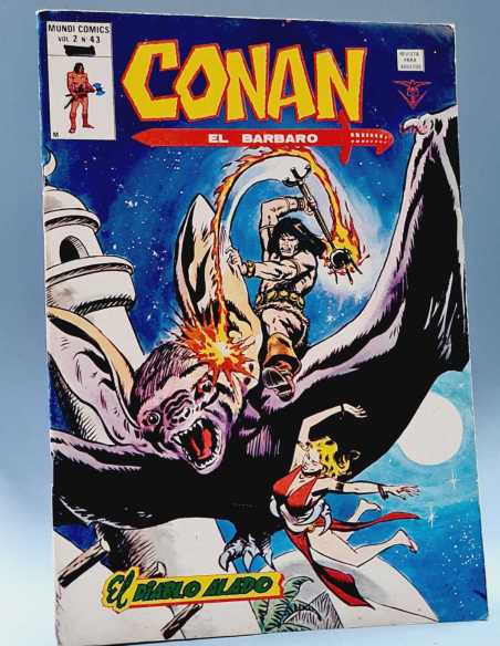 BUEN ESTADO CONAN 43 EL DIABLO ALADO VOL2 GRAPA VOL.2 EDICIONES VERTICE
