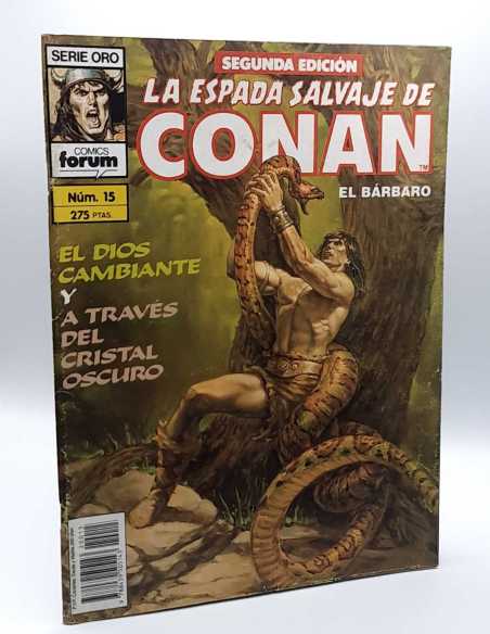 BUEN ESTADO LA ESPADA SALVAJE DE CONAN 15 SEGUNDA EDICION FORUM COMICS GRAPA