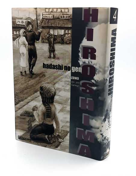 EXCELENTE ESTADO HIROSHIMA 4 MANGA KEIJI NAKAZAWA