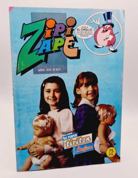 MUY BUEN ESTADO ZIPI Y ZAPE 611 AÑO XIV BRUGUERA GRAPA