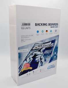 ULTIMATE GUARD BACKING BOARDS SILVER SIZE 400g TAPAS...