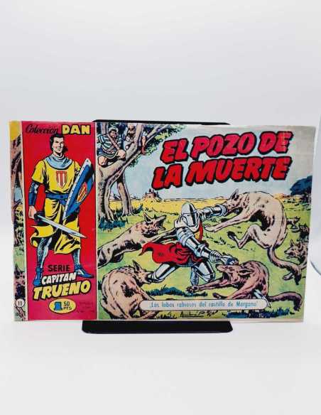 MUY BUEN ESTADO CAPITAN TRUENO 11 APAISADO COLECCION DAN BRUGUERA
