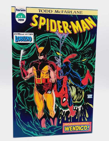 CASI EXCELENTE ESTADO SPIDER-MAN 5 FORUM PRESTIGIO TODD MCFARLANE SPIDERMAN
