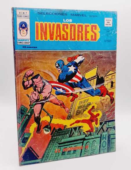 SELECCIONES MARVEL 7 VOL1 LOS INVASORES VERTICE NORMAL ESTADO GRAPA VOL.1