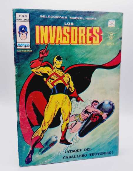 SELECCIONES MARVEL 36 VOL1 LOS INVASORES VERTICE NORMAL ESTADO GRAPA VOL.1