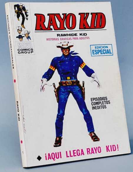 DE KIOSCO RAYO KID 1 AQUÍ LLEGA RAYO KID TACO EDICIONES VERTICE
