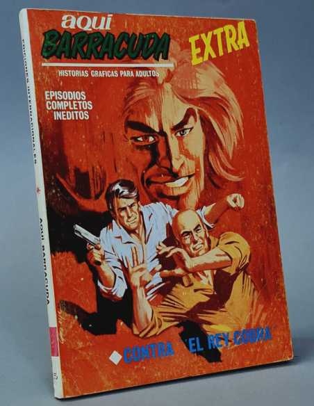 BASTANTE NUEVO AQUI BARRACUDA 15 TACO CONTRA EL REY COBRA EDICIONES VERTICE