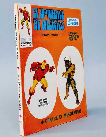 DE KIOSCO EL HOMBRE DE HIERRO 10 CONTRA EL MINOTAURO VOL1 TACO VOL.1 EDICIONES VERTICE