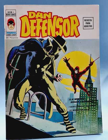 EXCELENTE ESTADO DAN DEFENSOR 4 LA MUERTE RONDA LA CIUDAD VOL2 GRAPA VOL.2 VERTICE