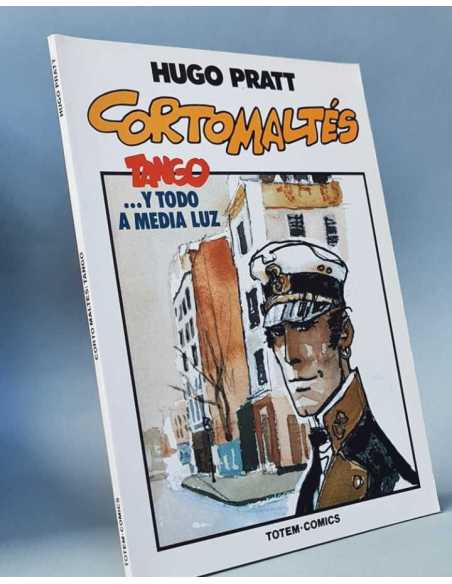 EXCELENTE ESTADO HUGO PRATT CORTO MALTES TANGO Y TODO A MEDIA LUZ TAPA BLANDA NEW TOTEM COMICS