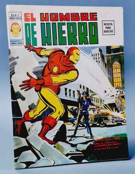 CASI EXCELENTE ESTADO EL HOMBRE DE HIERRO 2 VOL2 GRAPA VOL.2 EDICIONES VERTICE