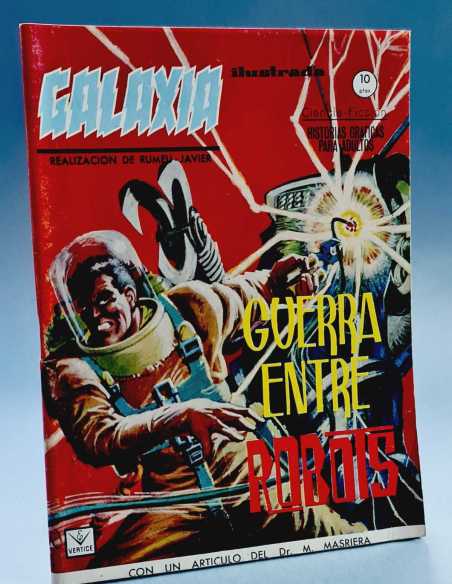 CASI EXCELENTE ESTADO GALAXIA 4 GUERRA ENTRE ROBOTS GRAPA EDICIONES VERTICE