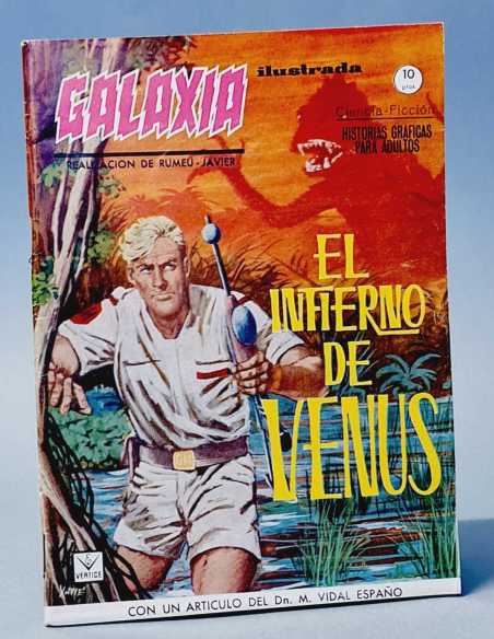 CASI EXCELENTE ESTADO GALAXIA 3 EL INFIERNO DE VENUS GRAPA EDICIONES VERTICE