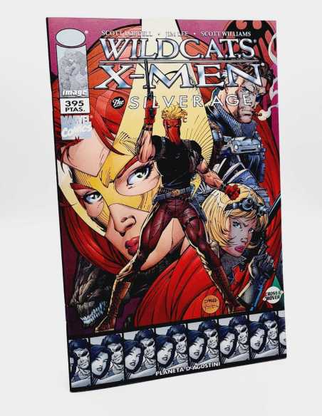 DE KIOSCO WILDCATS X-MEN THE SILVERAGE MARVEL PLANETA IMAGE TAPA BLANDA