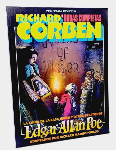 EXCELENTE ESTADO RICHARD CORBEN 4 LA CAIDA DE LA CASA USHER EDGAR ALLAN POE OBRAS COMPLETAS TOUTAIN