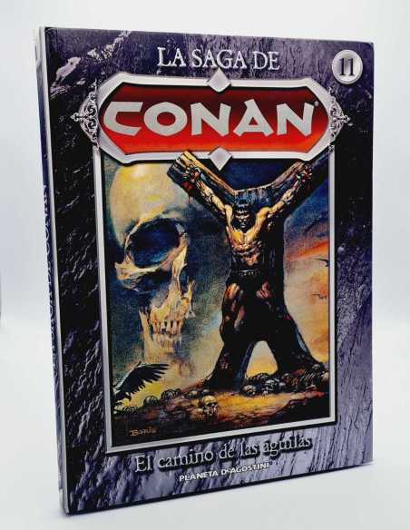 CASI EXCELENTE LA SAGA DE CONAN 11 EL CAMINO DE LAS AGUILAS PLANETA TAPA DURA