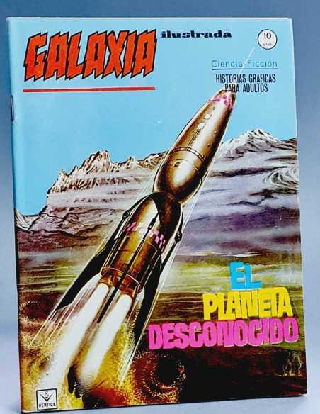 DE KIOSCO GALAXIA 10 EL PLANETA DESCONOCIDO GRAPA EDICIONES VERTICE