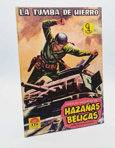 EXCELENTE ESTADO HAZAÑAS BELICAS 1 LA TUMBA DE HIERRO EDICIONES G4 GRAPA