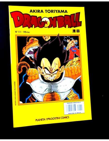 DE KIOSCO DRAGON BALL 111 SERIE AMARILLA AKIRA TORIYAMA MANGA GRAPA PLANETA