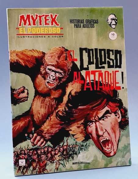 EXCELENTE ESTADO MYTEK 4 EL COLOSO EL ATAQUE GRAPA EDICIONES VERTICE